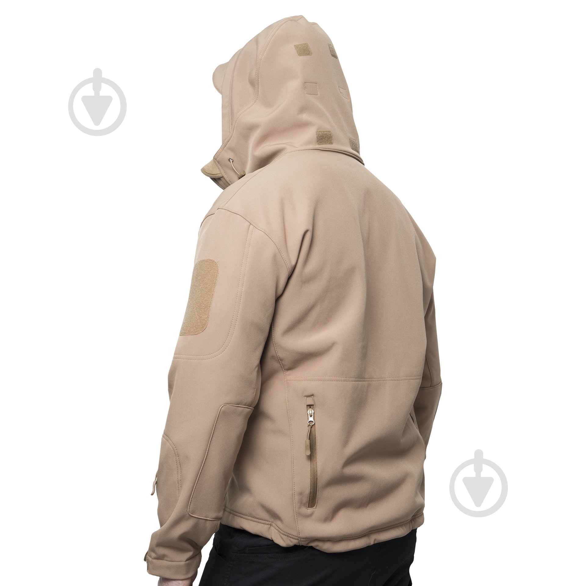 Куртка мужская демисезонная ESDY тактическая Softshell Shark Skin JA-01 р.XXL бежевая - фото 6