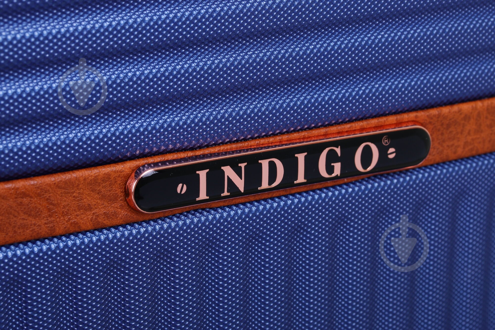 Чемодан 41 л синий LS22200 49х36х23 ABS - фото 7