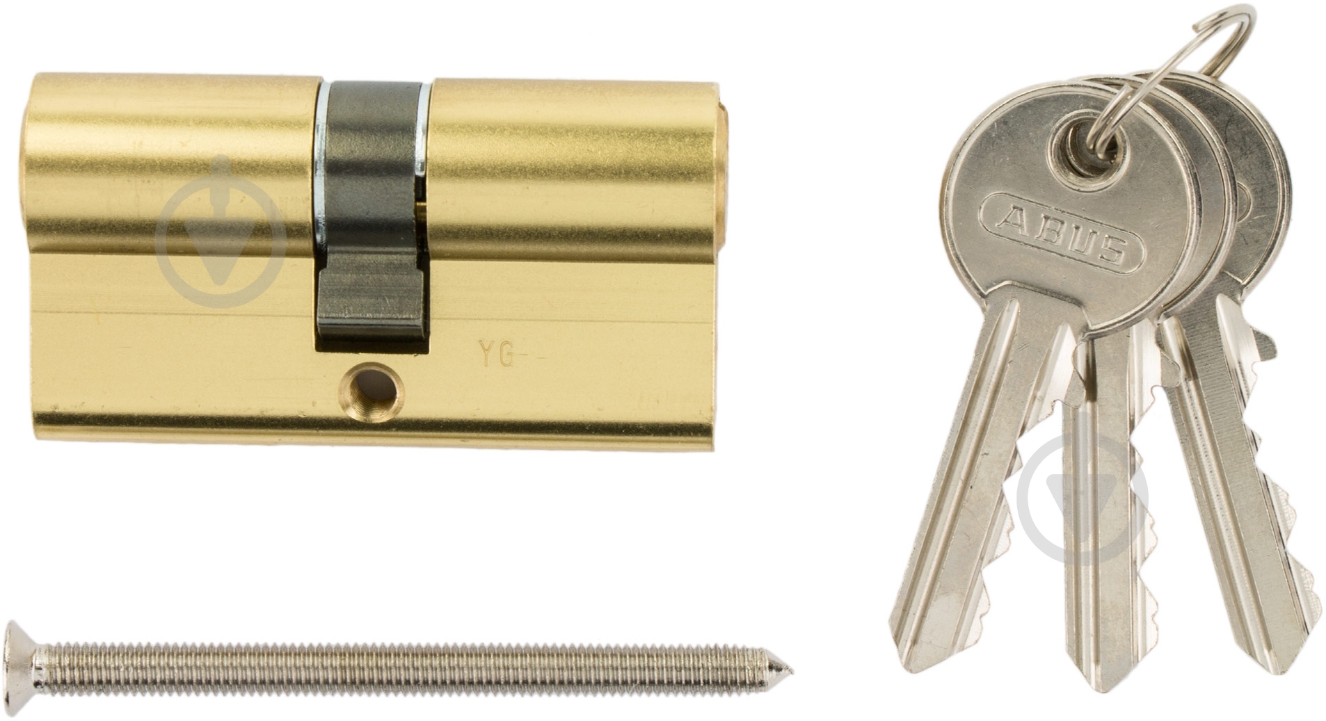 Циліндр Abus E50 30x30 ключ-ключ 60 мм матова латунь - фото 2 Циліндр Abus E50 30x30 ключ-ключ 60 мм матова латунь - фото 2