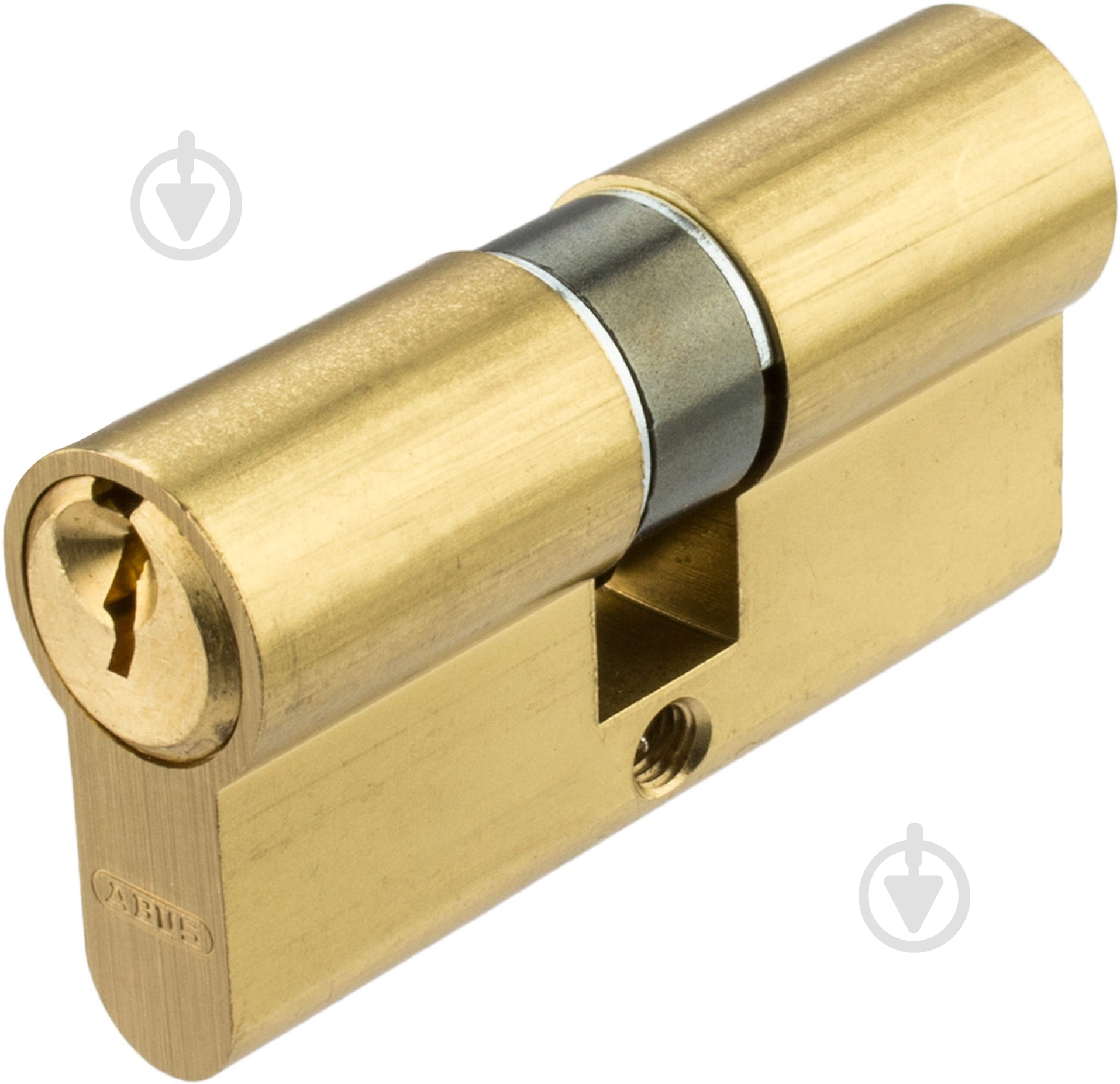 Циліндр Abus E50 30x30 ключ-ключ 60 мм матова латунь - фото 1 Циліндр Abus E50 30x30 ключ-ключ 60 мм матова латунь - фото 1