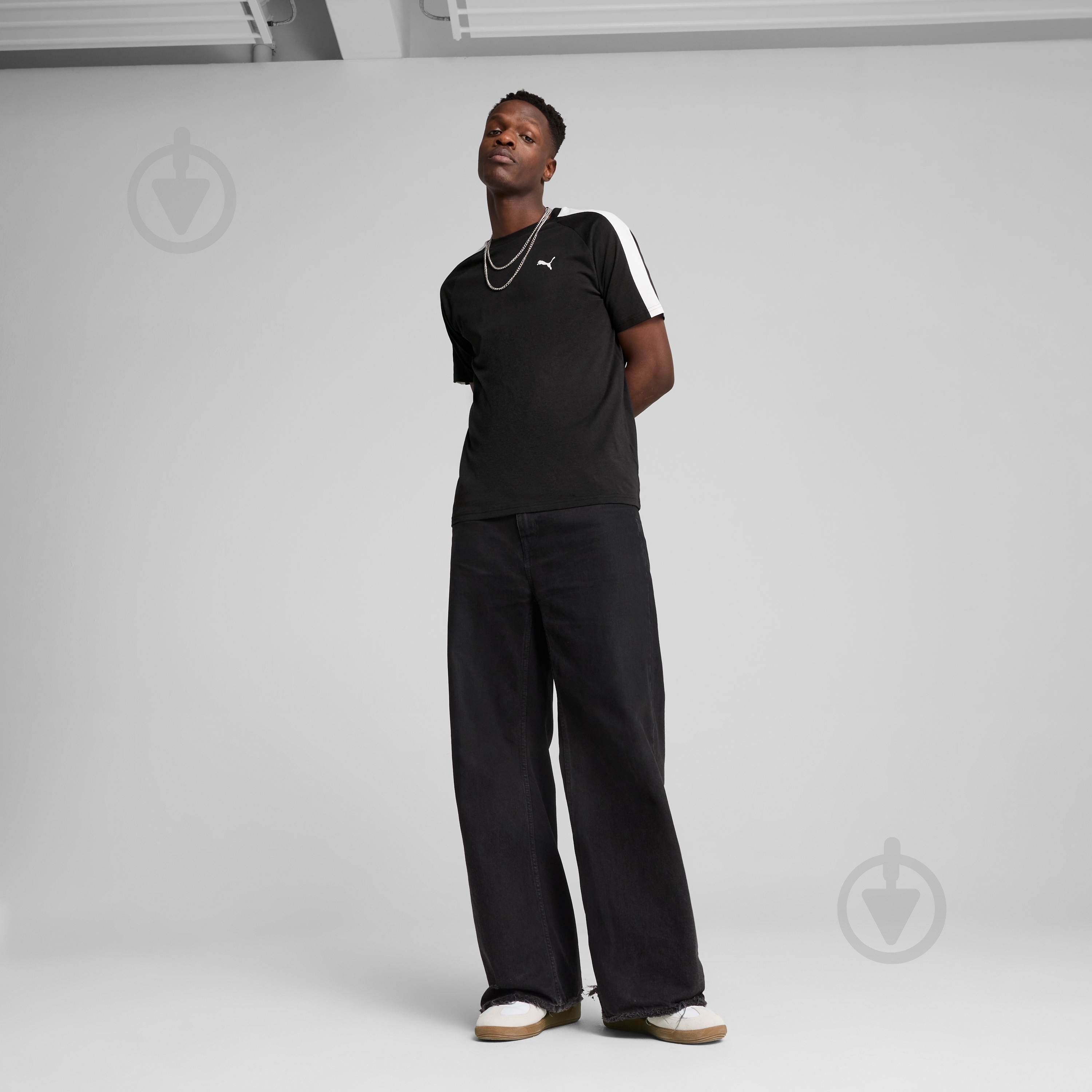 Футболка Puma T7 Tee 62959201 р.L синій - фото 3 Футболка Puma T7 Tee 62959201 р.L синій - фото 3