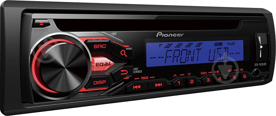 Автомагнітола PIONEER DEH-1800UBB - фото 2