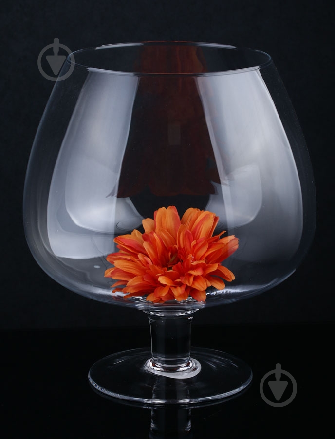 Ваза стеклянная Коньяк 50 см - фото 2