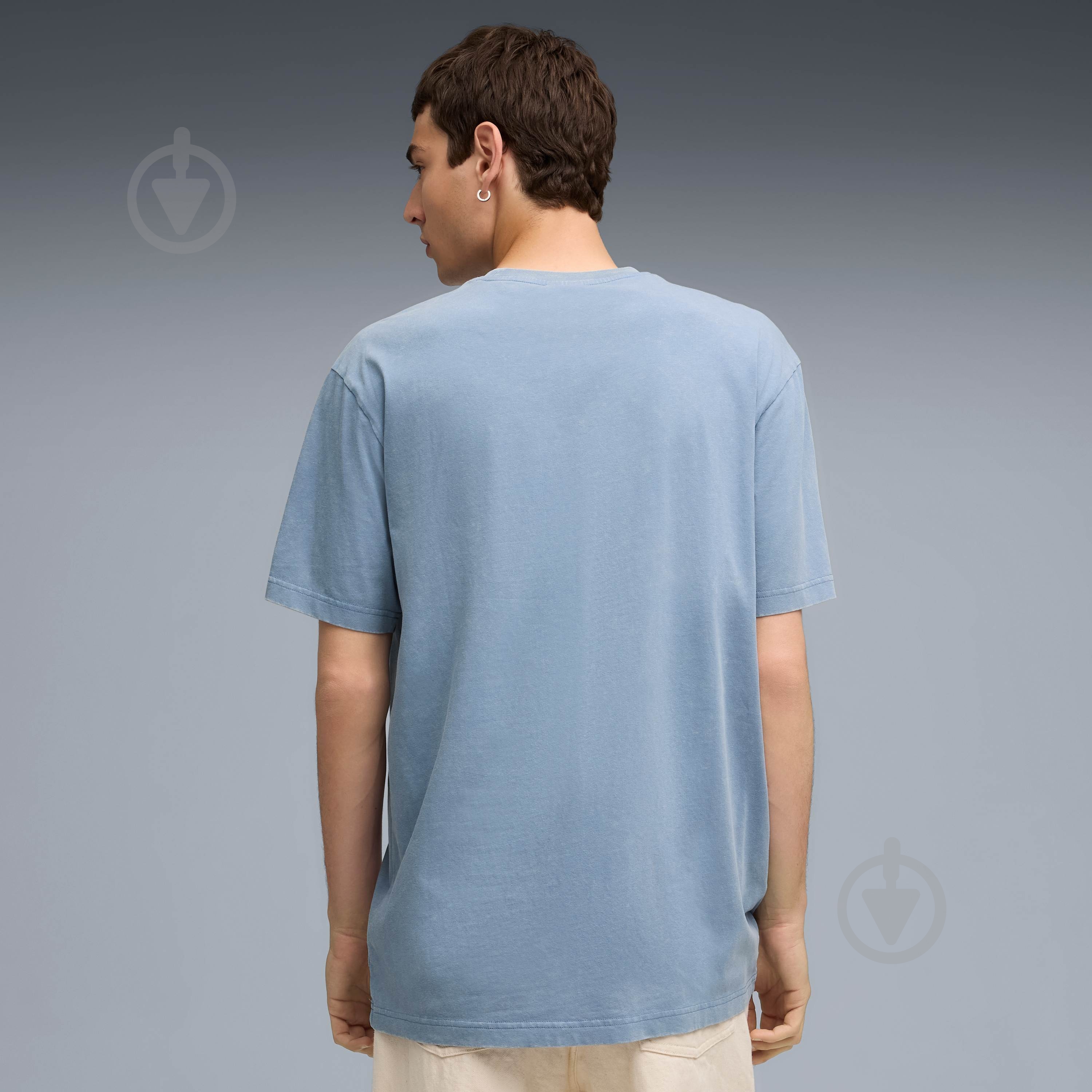 Футболка Puma ESS ELEVATED Relaxed Wash Tee 68804834 р.L синій - фото 2