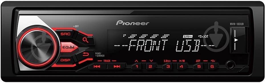 Автомагнітола PIONEER MVH-180UB - фото 1