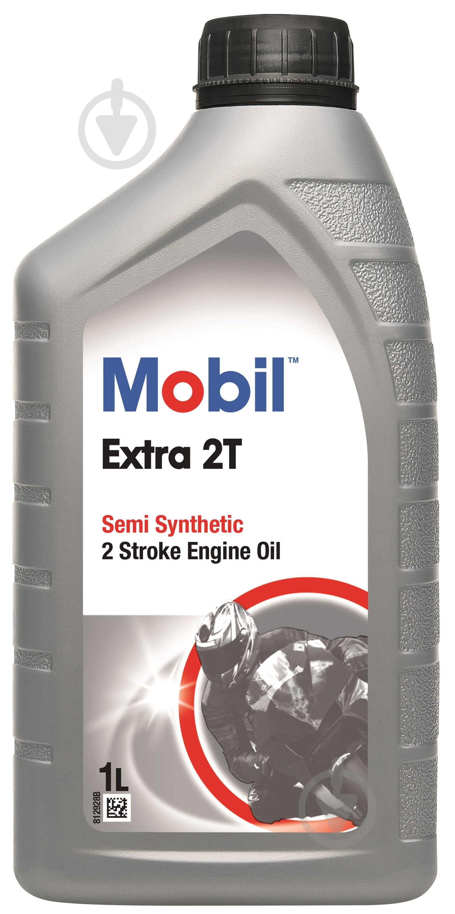 Моторна олива напівсинтетична Mobil Eхtra 2T 1 л (142092) - фото 1