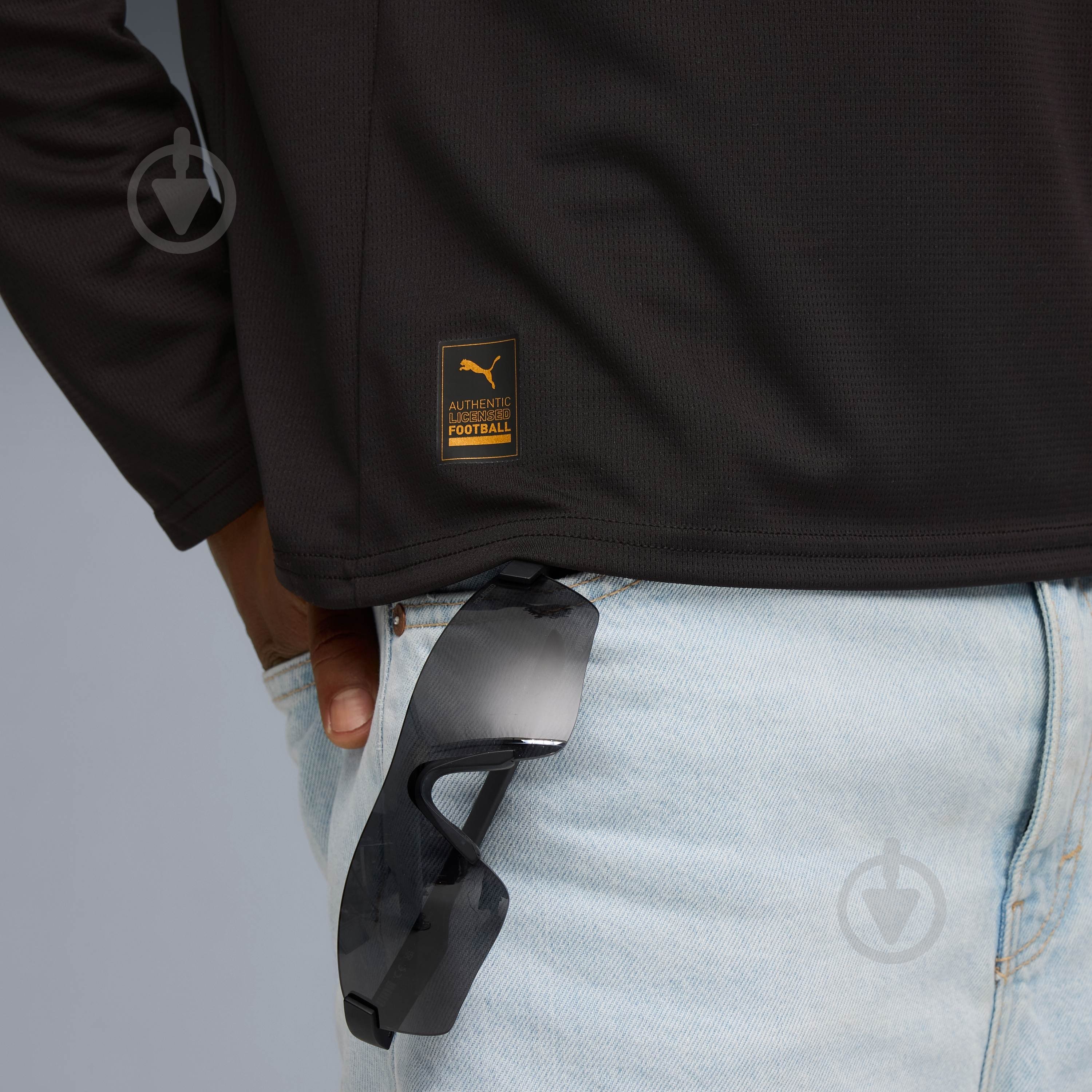 Футболка Puma MCFC Away Jersey Replica LS 78035102 р.L синий - фото 4