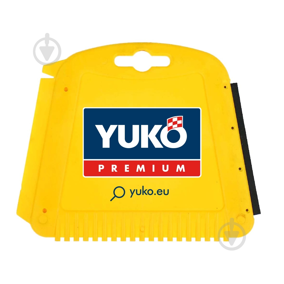 Шкребок для снігу YUKO Premium із водосгоном - фото 1 Шкребок для снігу YUKO Premium із водосгоном - фото 1