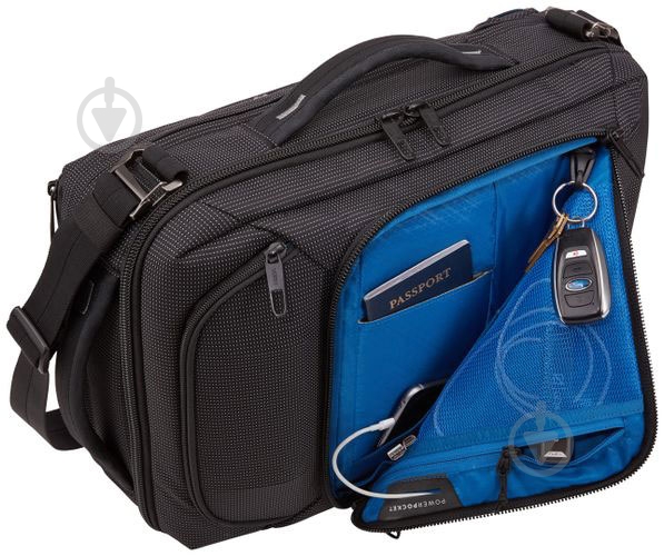 Сумка для ноутбука Thule Crossover 2 Convertible 15.6" black (3203841) - фото 8 Сумка для ноутбука Thule Crossover 2 Convertible 15.6" black (3203841) - фото 8