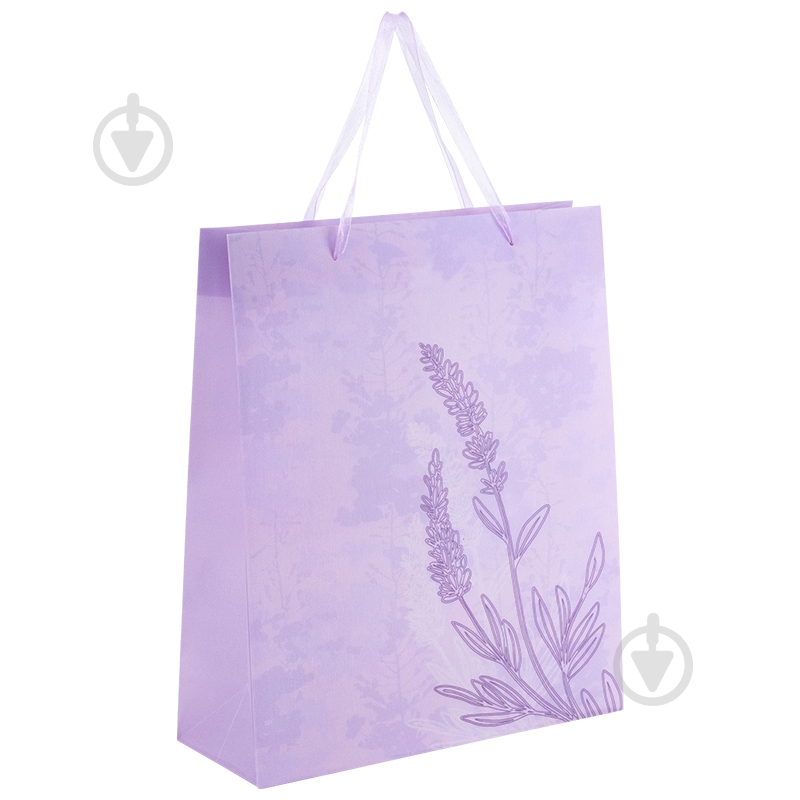 Пакет подарочный Lavender-3 8504-35-A 32х27 см Axent - фото 2 Пакет подарочный Lavender-3 8504-35-A 32х27 см Axent - фото 2