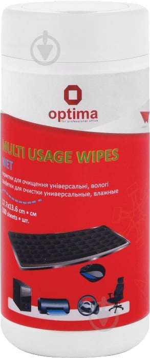 Салфетки для оргтехники универсальные 100шт (O72615) - фото 1