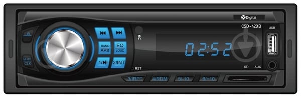 Автомагнитола X-DIGITAL CSD-420B - фото 1