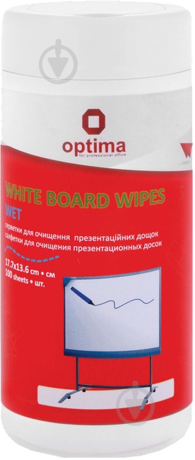 Салфетки для очистки досок 100 шт. O72617 Optima - фото 1