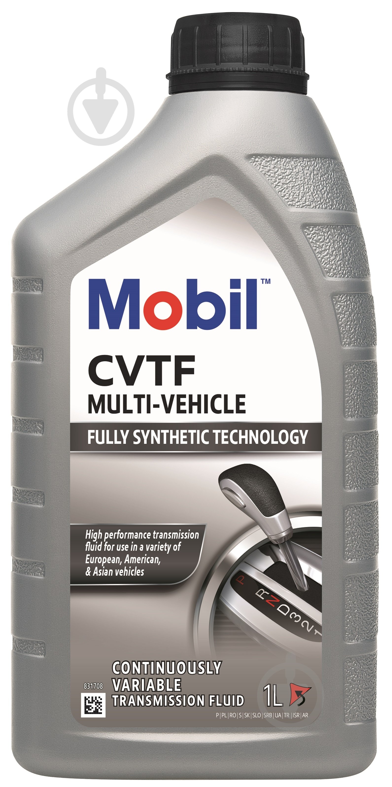 Мастило трансмісійне Mobil CVTF Multi-Vehicle 1 л (156301) - фото 1