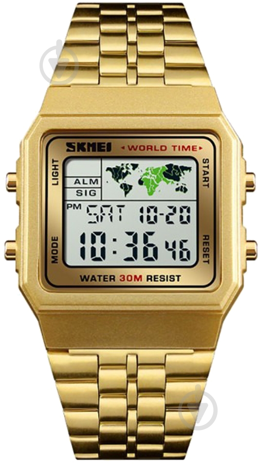 Наручний годинник Skmei 1338 gold (1338BOXGD) - фото 1