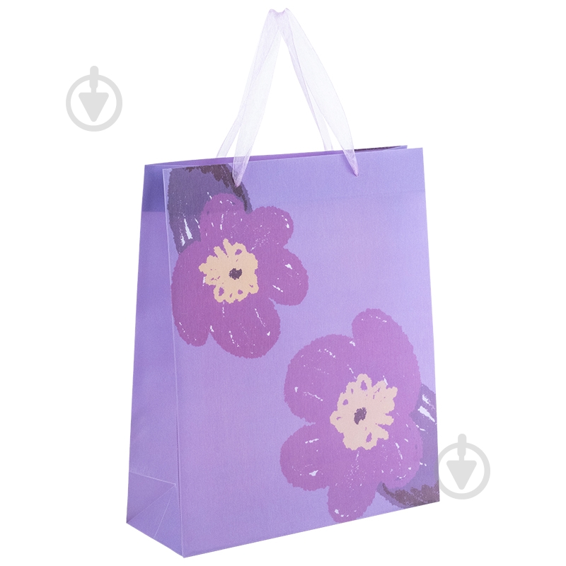 Пакет подарунковий Lavender-4 8504-36-A 32х27 см Axent - фото 2 Пакет подарунковий Lavender-4 8504-36-A 32х27 см Axent - фото 2