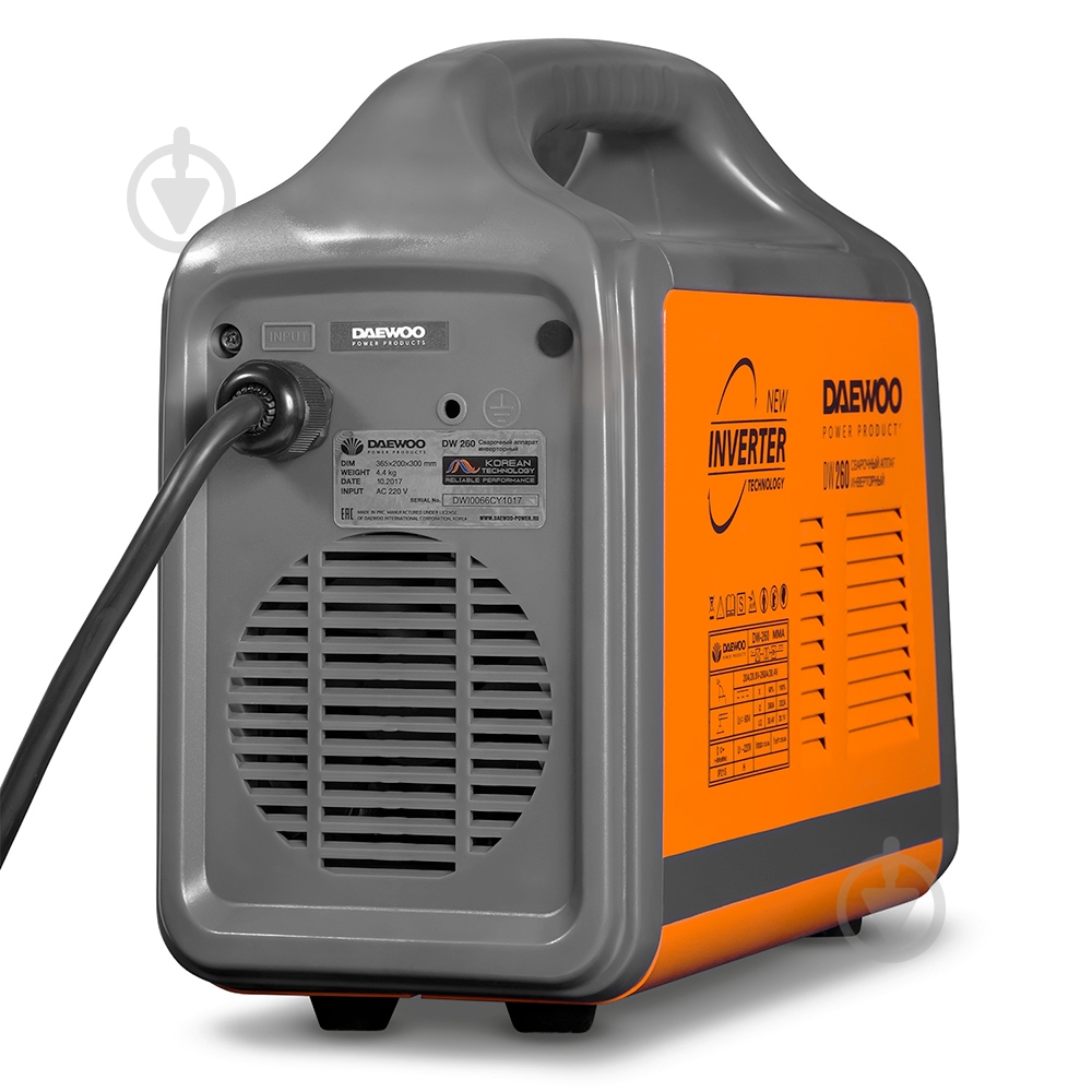 Инвертор сварочный Daewoo DW 260 - фото 3