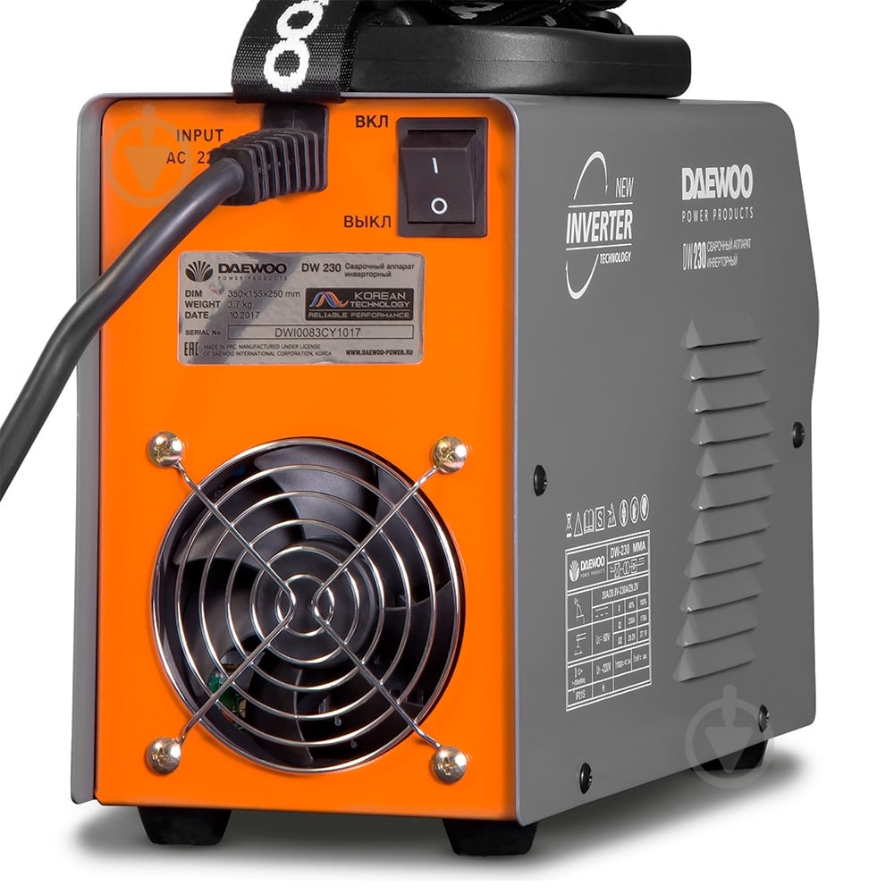 Инвертор сварочный Daewoo DW 230 - фото 4