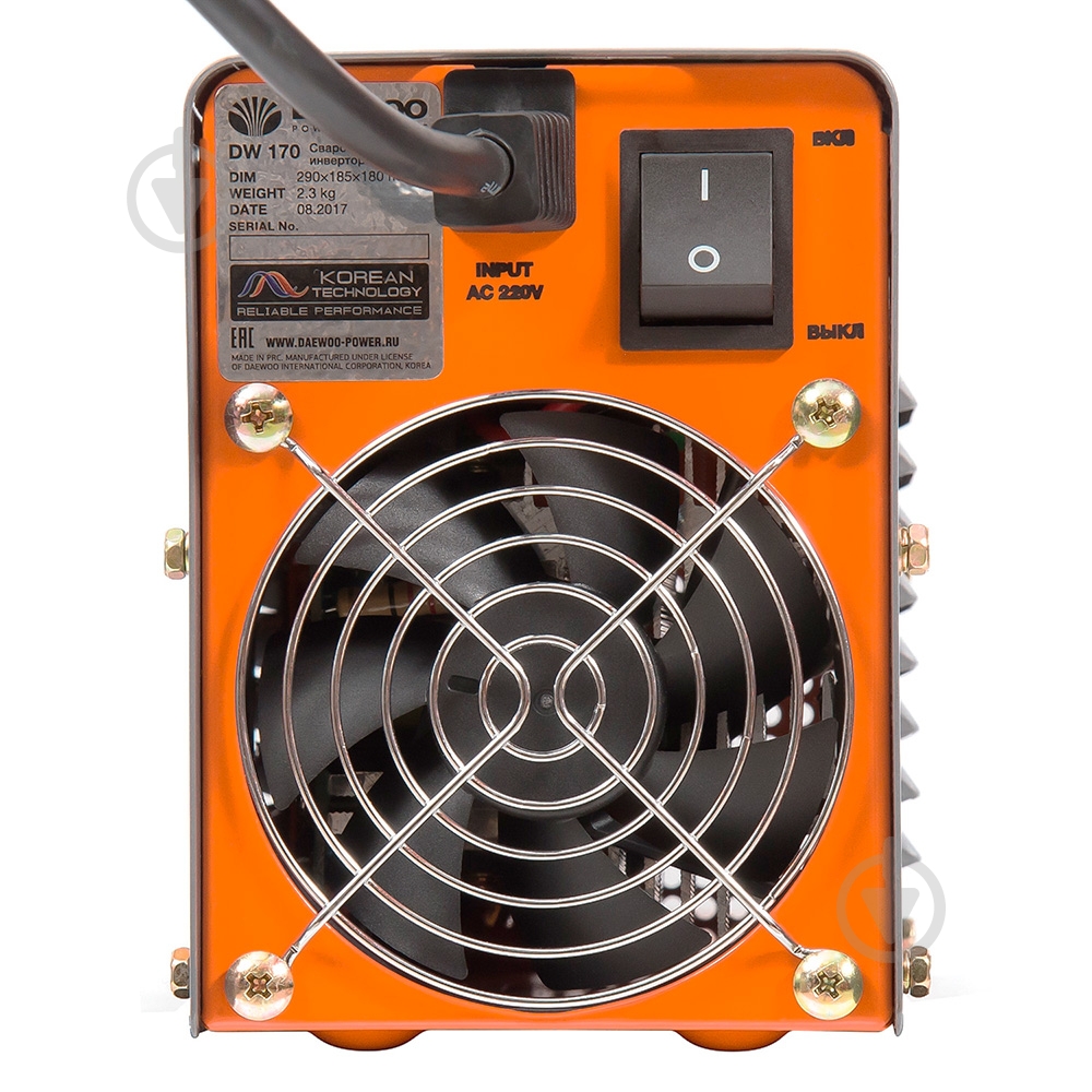 Инвертор сварочный Daewoo DW 170 - фото 4