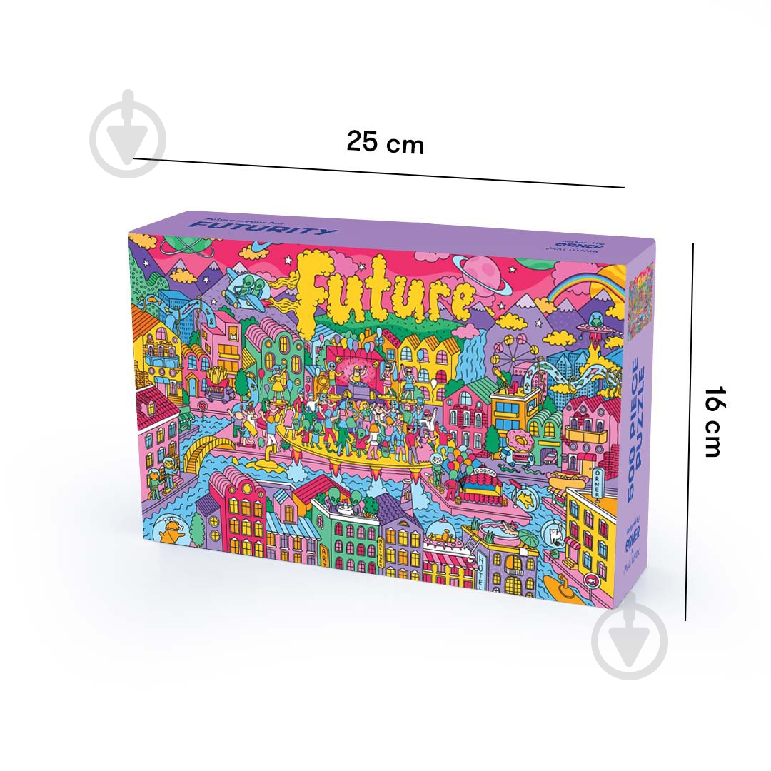 Пазл Город будущего 500 элементов orner-1478 - фото 2 Пазл Город будущего 500 элементов orner-1478 - фото 2