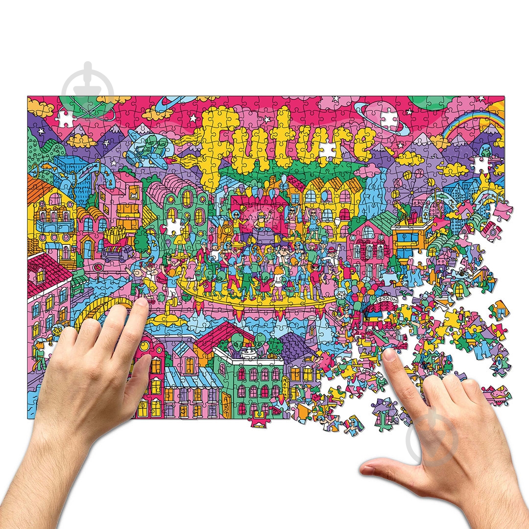 Пазл Город будущего 500 элементов orner-1478 - фото 4 Пазл Город будущего 500 элементов orner-1478 - фото 4