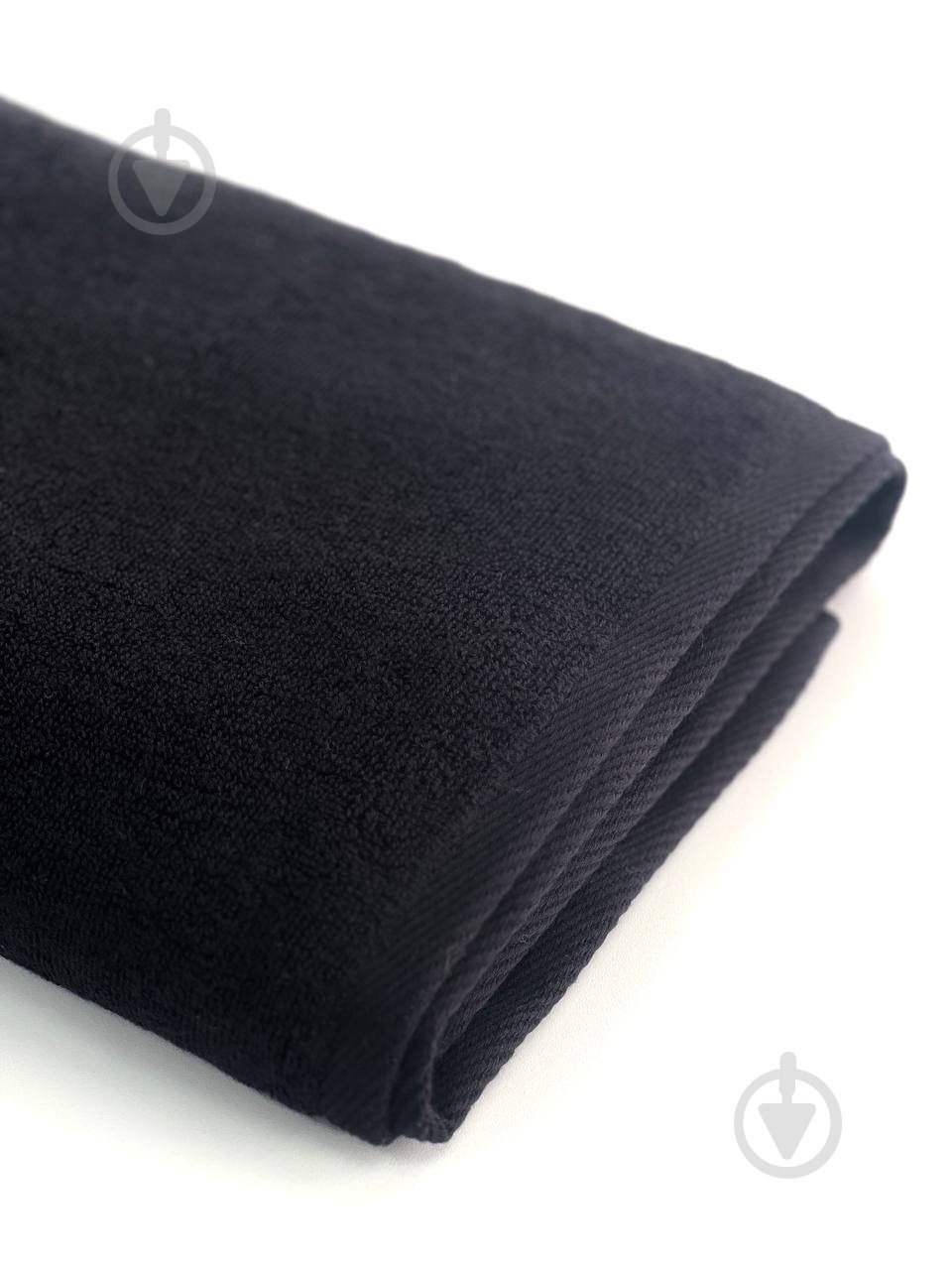 Полотенце махровое 02 черный IDEAL TEXTILE - фото 2