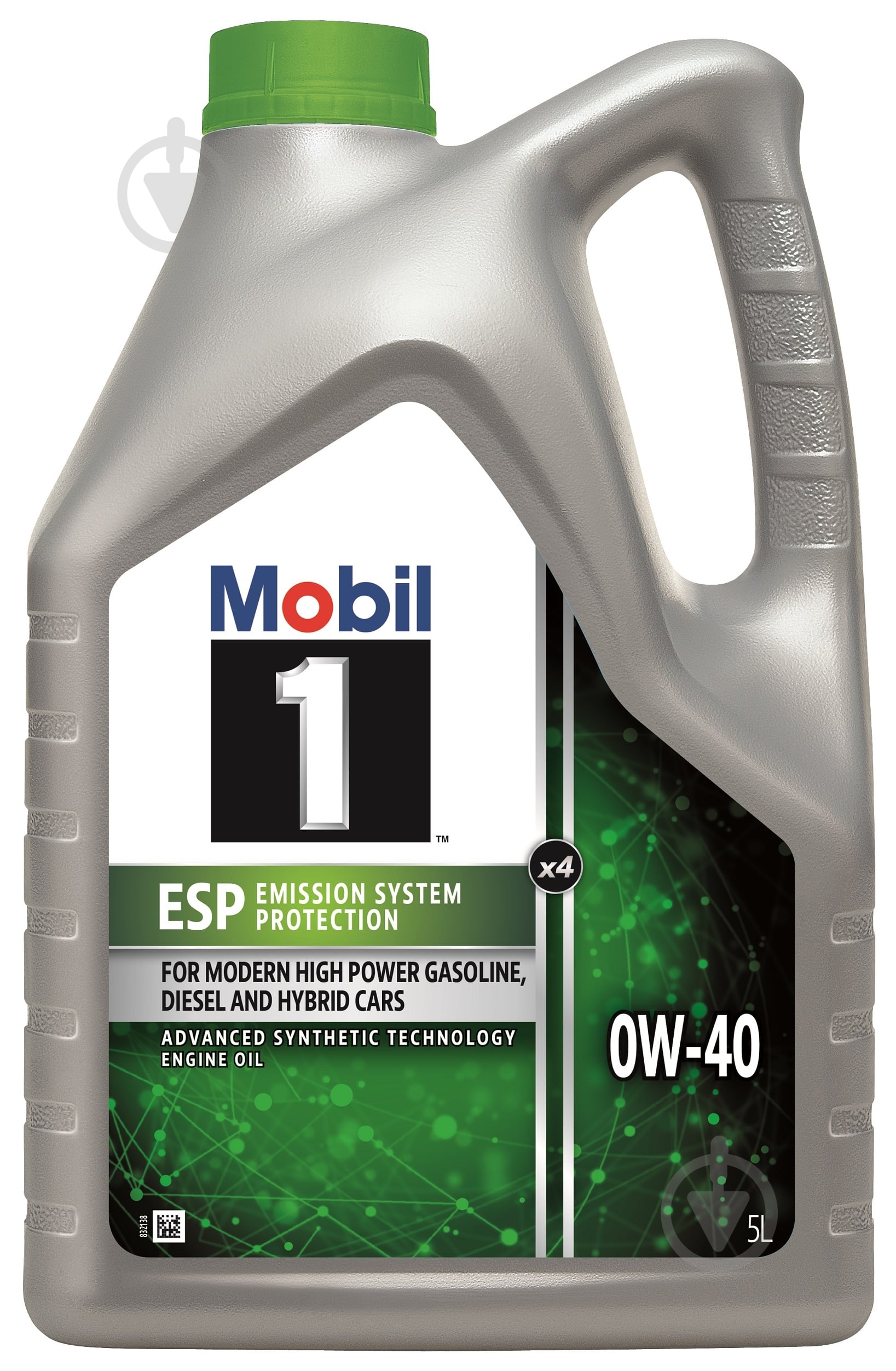 ᐉ Моторное масло синтетическое Mobil 1 ESP X4 0W-40 5 л (157814