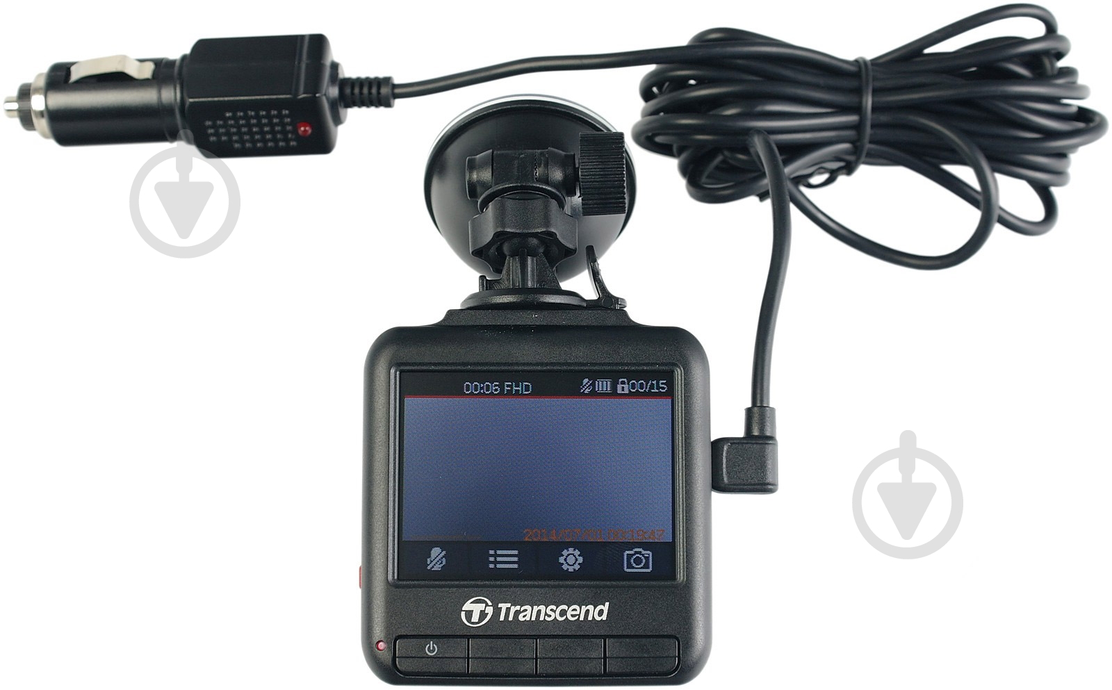 Відеореєстратор Transcend Transcend DrivePro DP100А-кріплення - фото 5 Відеореєстратор Transcend Transcend DrivePro DP100А-кріплення - фото 5