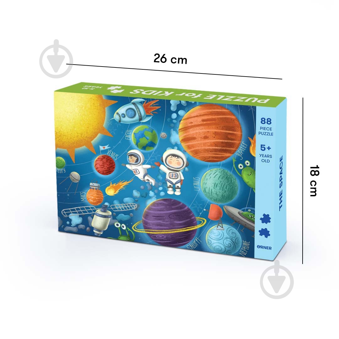 Пазл Космос 88 элементов orner-1553 - фото 2