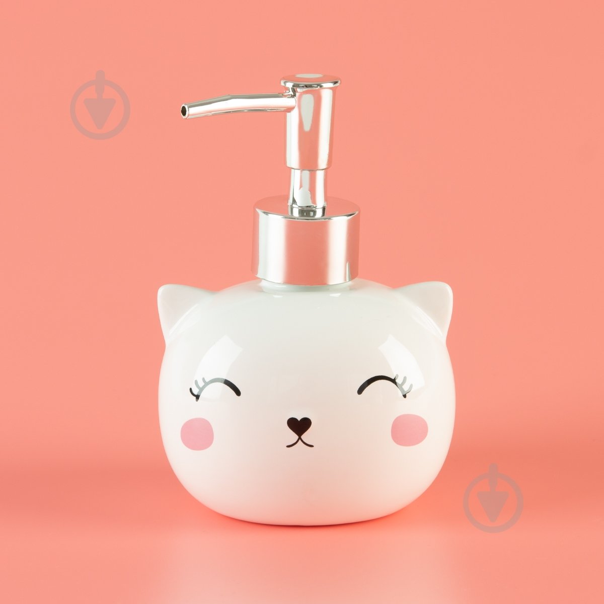 Диспенсер Cute cat 250 мл білий BA-19 - фото 3