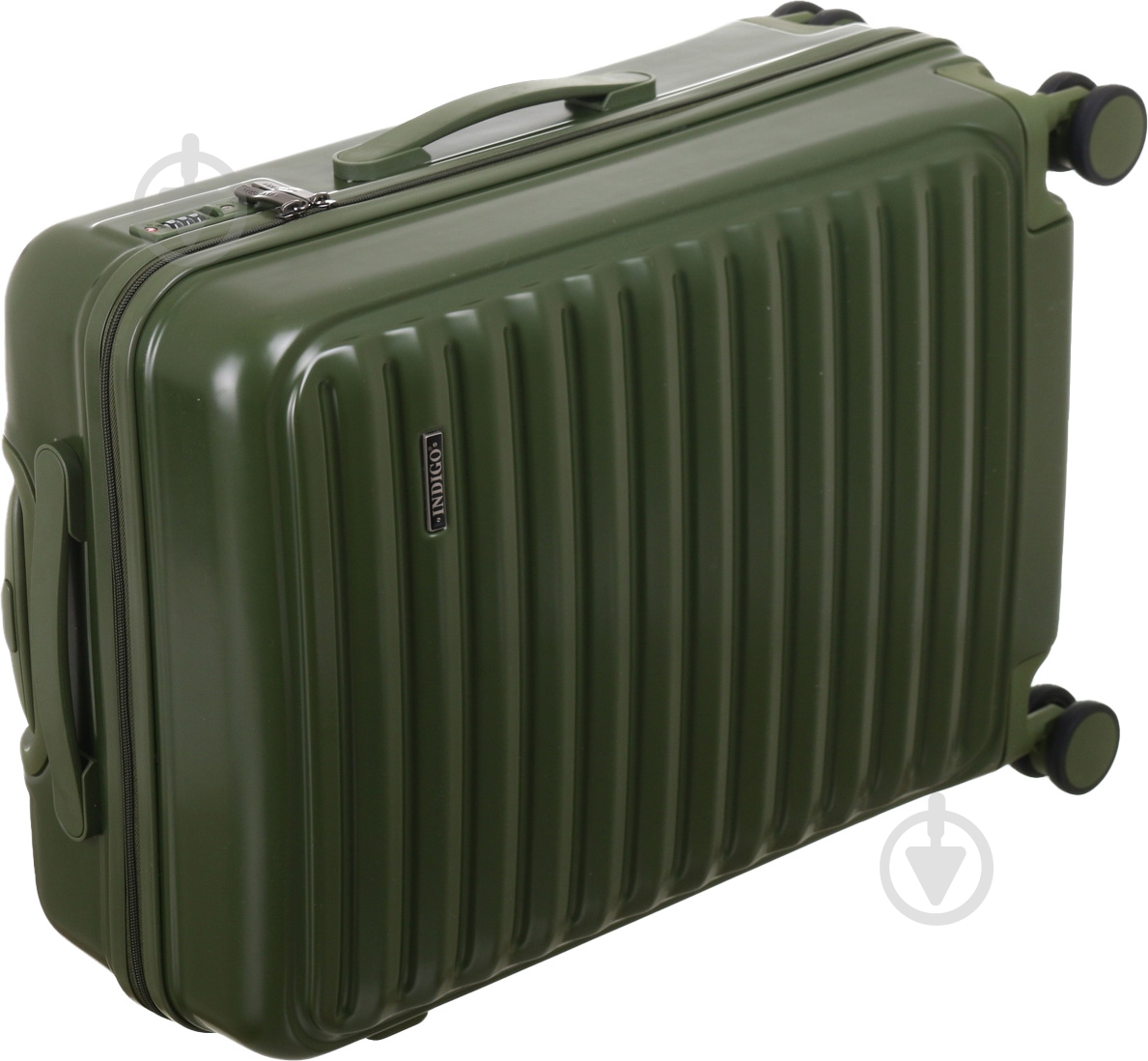 Валіза 64 л зелений LS22400 59х42х26 ABS - фото 6