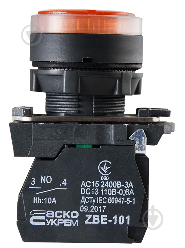Кнопка Аско-Укрем TB5-AW35M5 A0140010175 - фото 3