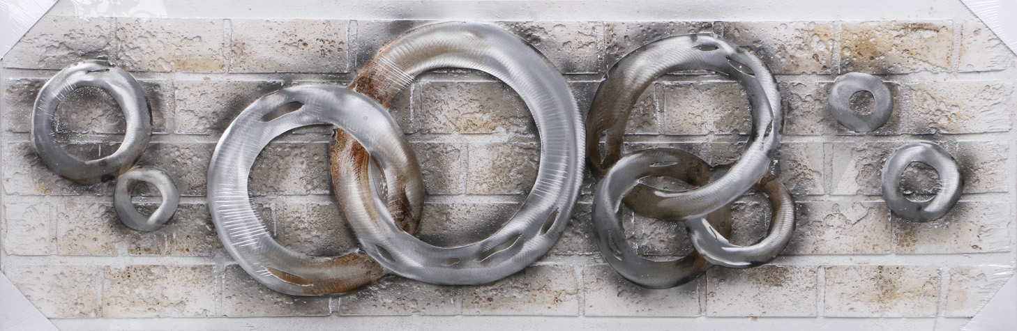 Картина 3D Rings 150x50 см - фото 1