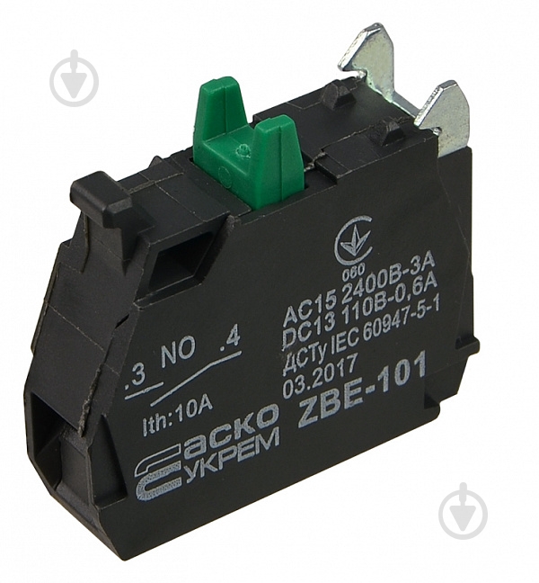 Кнопка Аско-Укрем Контакт ZBE-101 N/О A0140010180 - фото 2 Кнопка Аско-Укрем Контакт ZBE-101 N/О A0140010180 - фото 2
