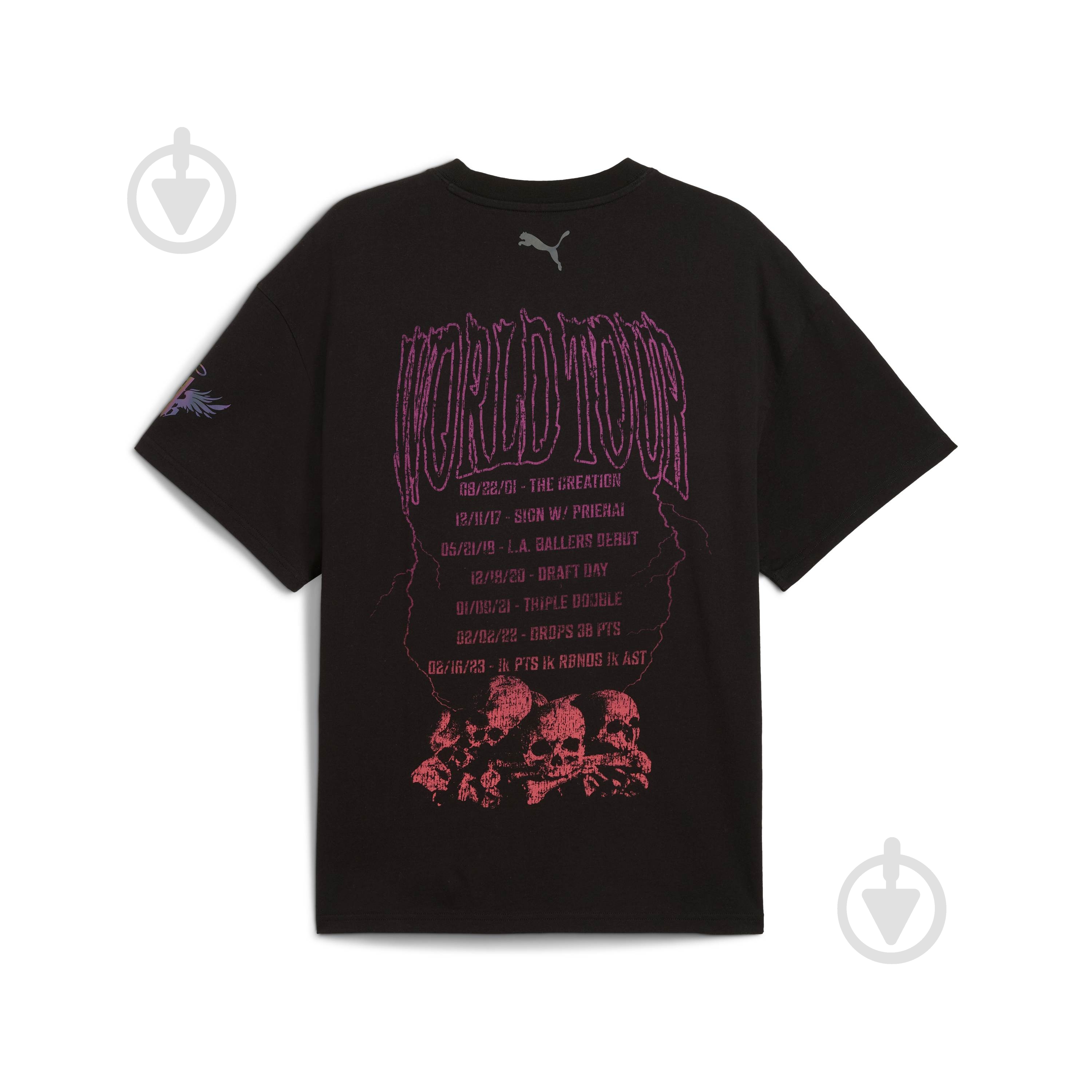 Футболка Puma LaMelo World Tour-nament Tee I 63237202 р.L черный - фото 7 Футболка Puma LaMelo World Tour-nament Tee I 63237202 р.L черный - фото 7