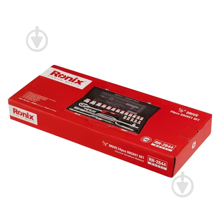 Набор ручного инструмента Ronix 1/2" 24 шт. RH-2644 - фото 3