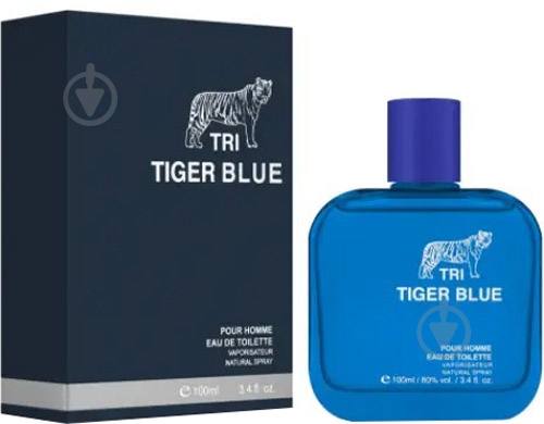 Туалетная вода TRI Fragrances Tiger Blue 100 мл - фото 2
