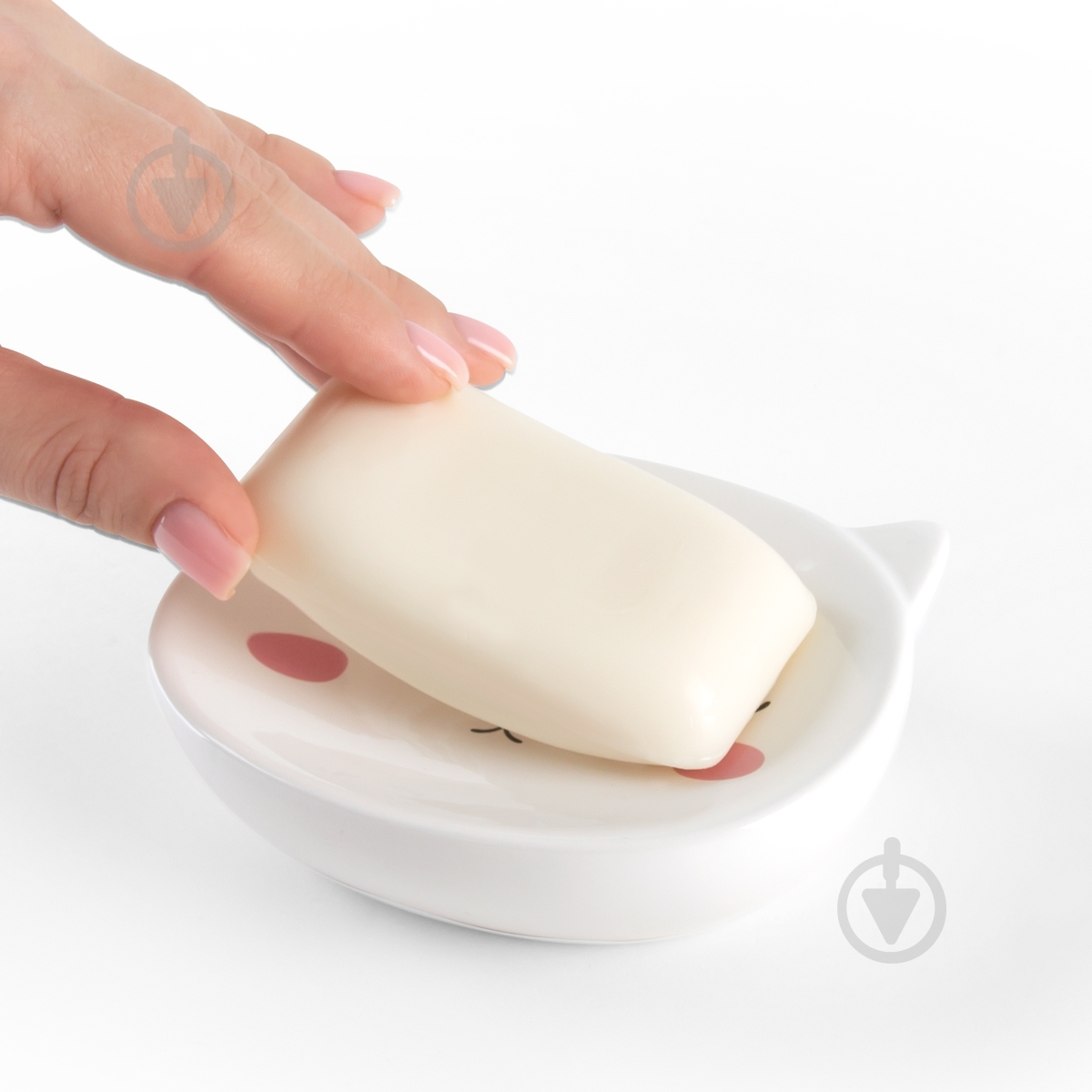 Мыльница Cute Cat BA-20 White - фото 2