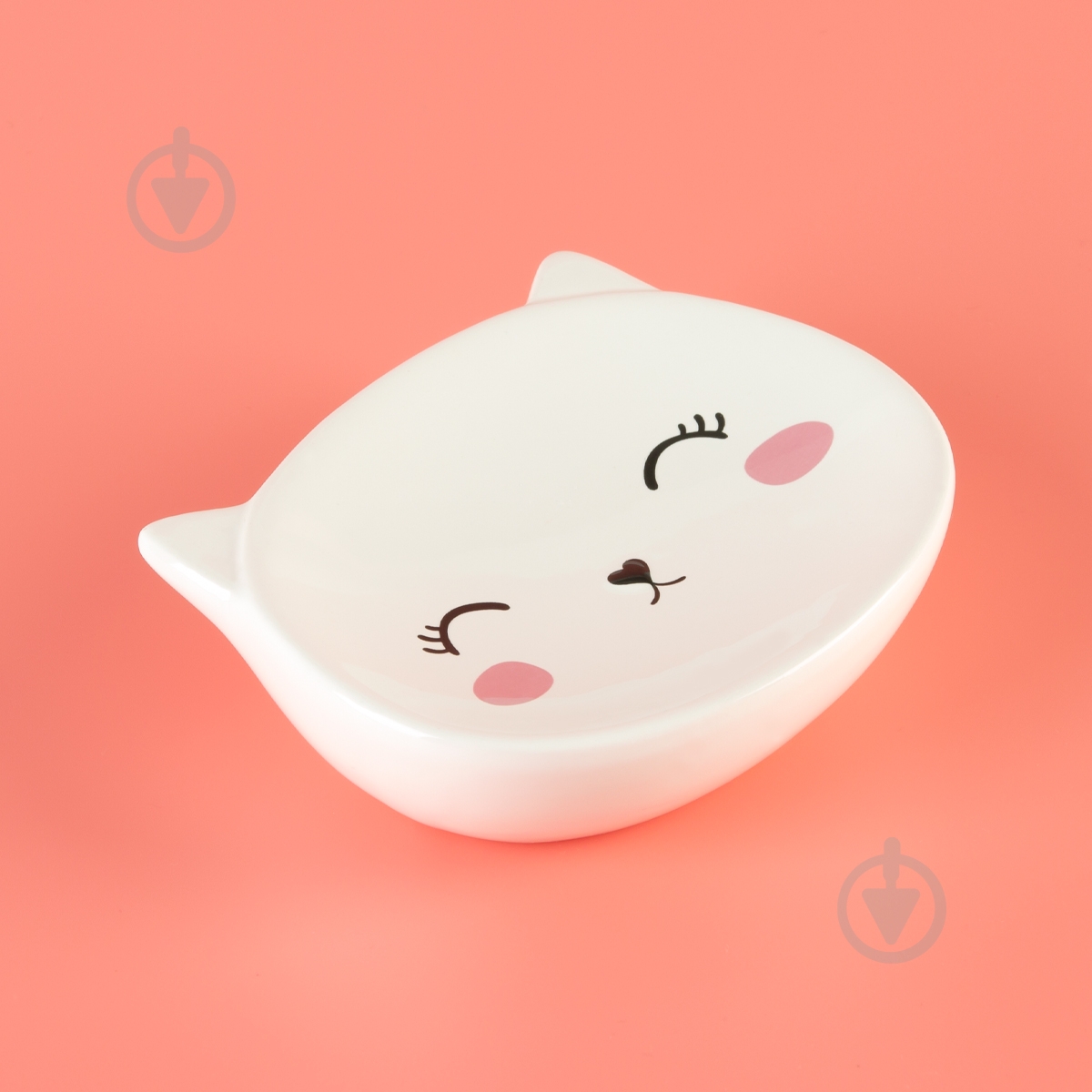 Мыльница Cute Cat BA-20 White - фото 4