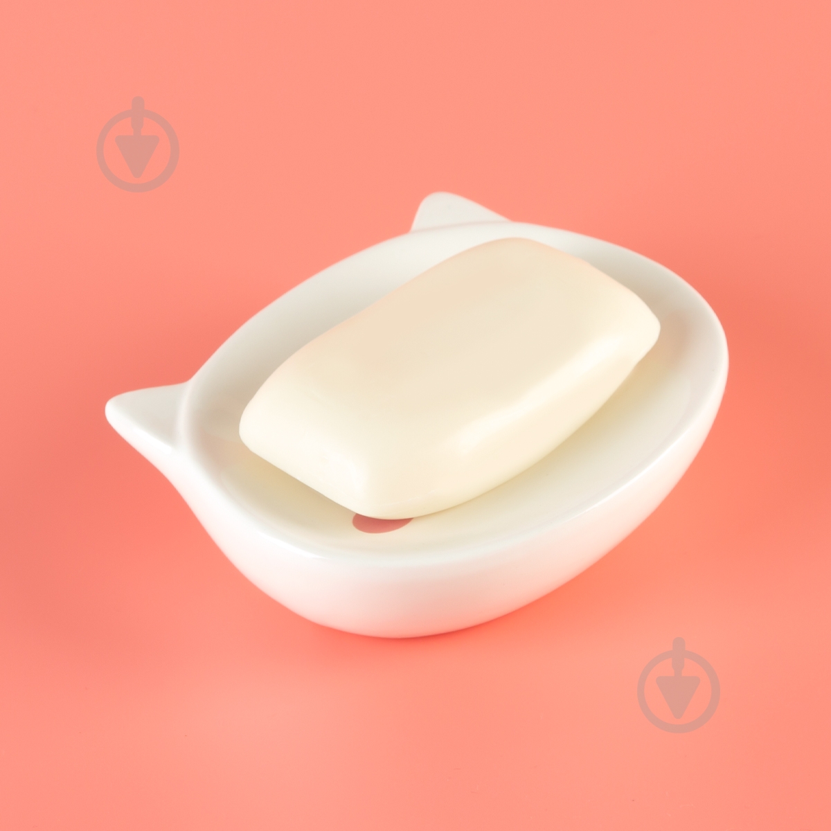 Мыльница Cute Cat BA-20 White - фото 5