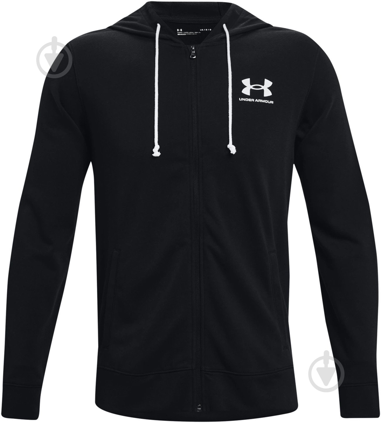 Джемпер Under Armour UA RIVAL TERRY LC FZ 1370409-001 чорний - фото 3