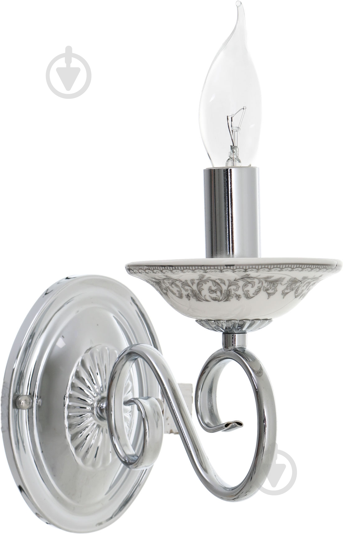 Бра Arte Lamp Sonia 1x40 Вт E14 хром A9593AP-1CC - фото 1 Бра Arte Lamp Sonia 1x40 Вт E14 хром A9593AP-1CC - фото 1
