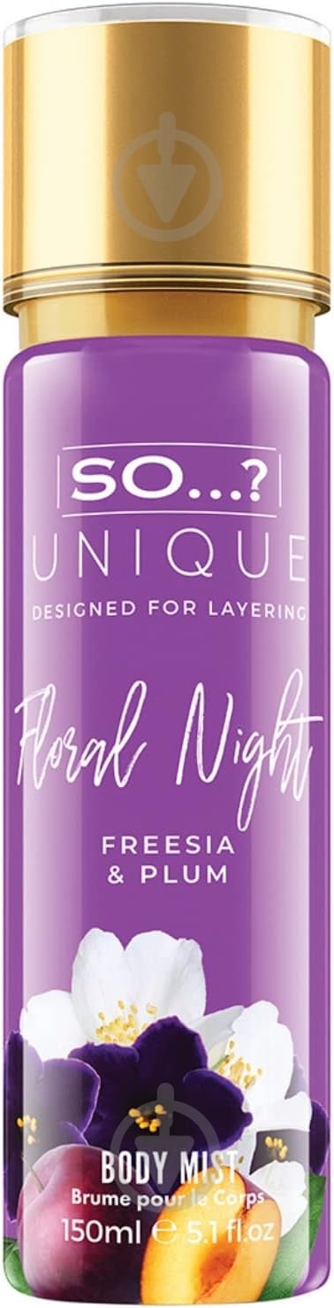 Спрей So…? Unique Floral Night 150 мл - фото 1 Спрей So…? Unique Floral Night 150 мл - фото 1
