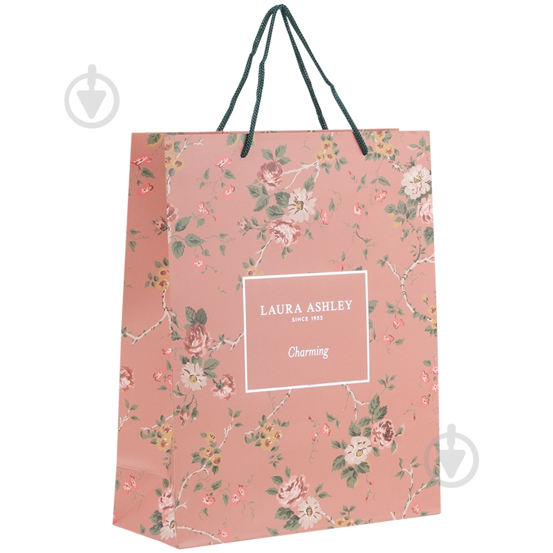 Пакет подарочный Laura Ashley Charming 8502-25-A-LA 26х32 см Axent - фото 2 Пакет подарочный Laura Ashley Charming 8502-25-A-LA 26х32 см Axent - фото 2