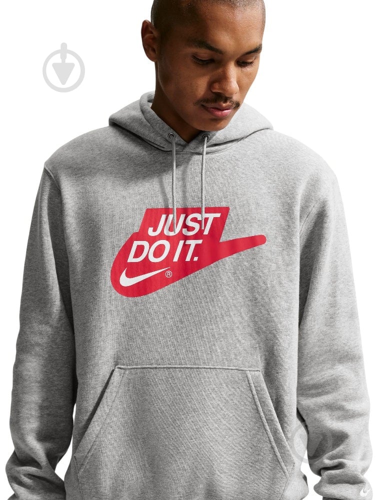 Спортивная кофта Nike IO9618-063 р.M серый - фото 2 Спортивная кофта Nike IO9618-063 р.M серый - фото 2