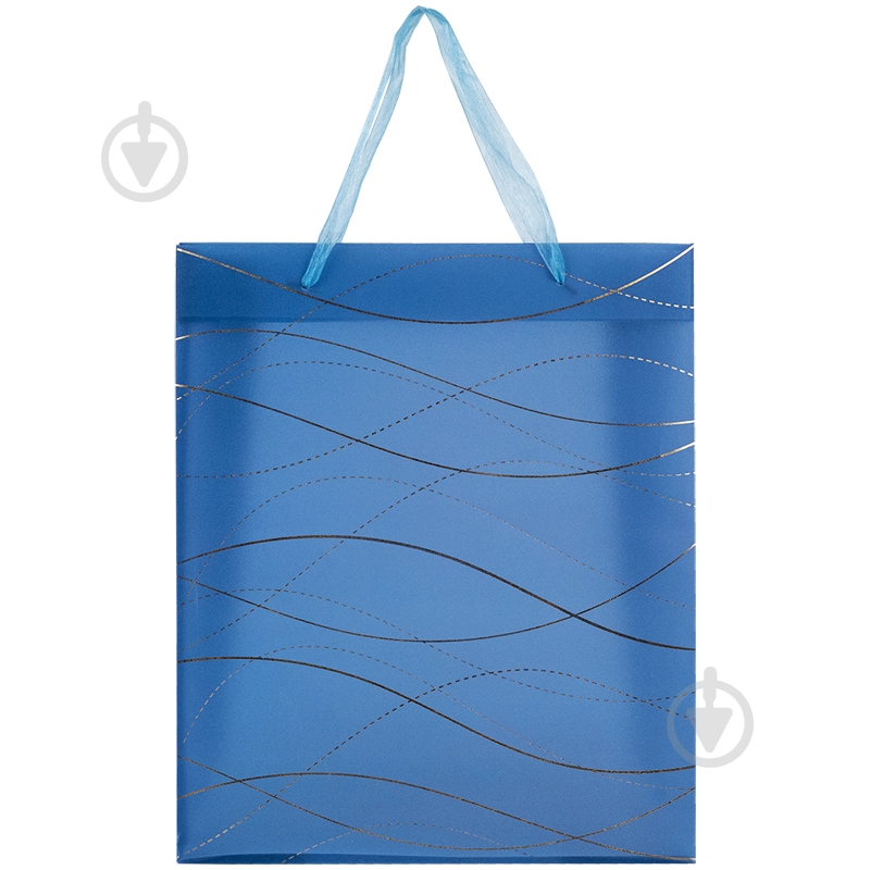 Пакет подарочный Waves-2 8504-30-A 32х27 см Axent - фото 1 Пакет подарочный Waves-2 8504-30-A 32х27 см Axent - фото 1