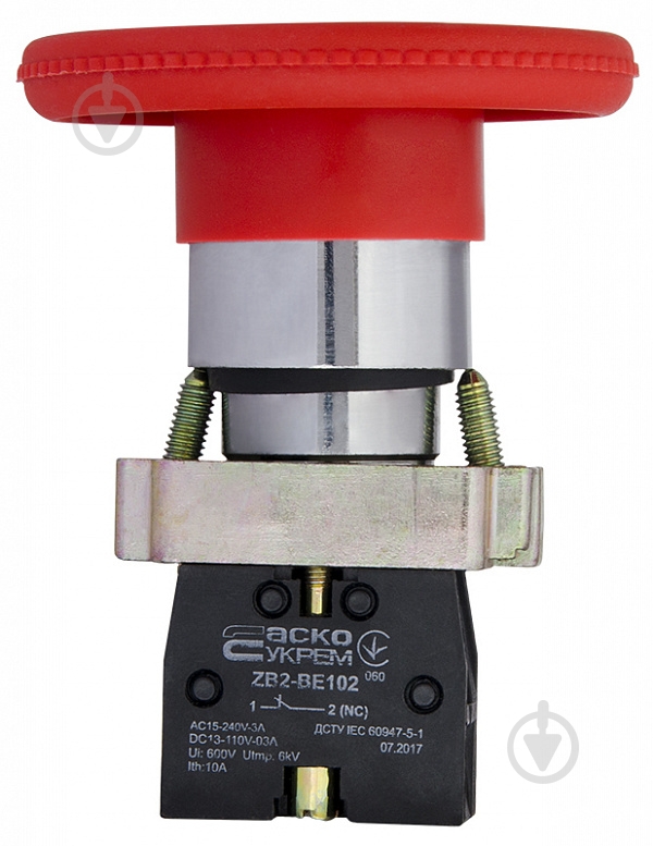 Кнопка Аско-Укрем XB2-BS642 A0140010083 - фото 3