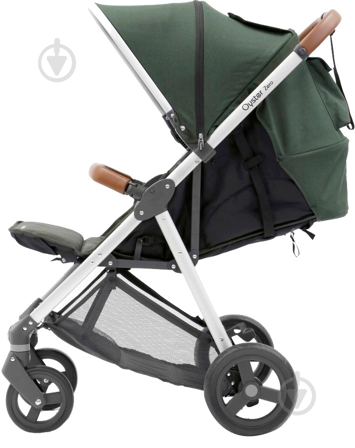 Коляска универсальная 2 в 1 BabyStyle Oyster Zero Alpine Green - фото 2