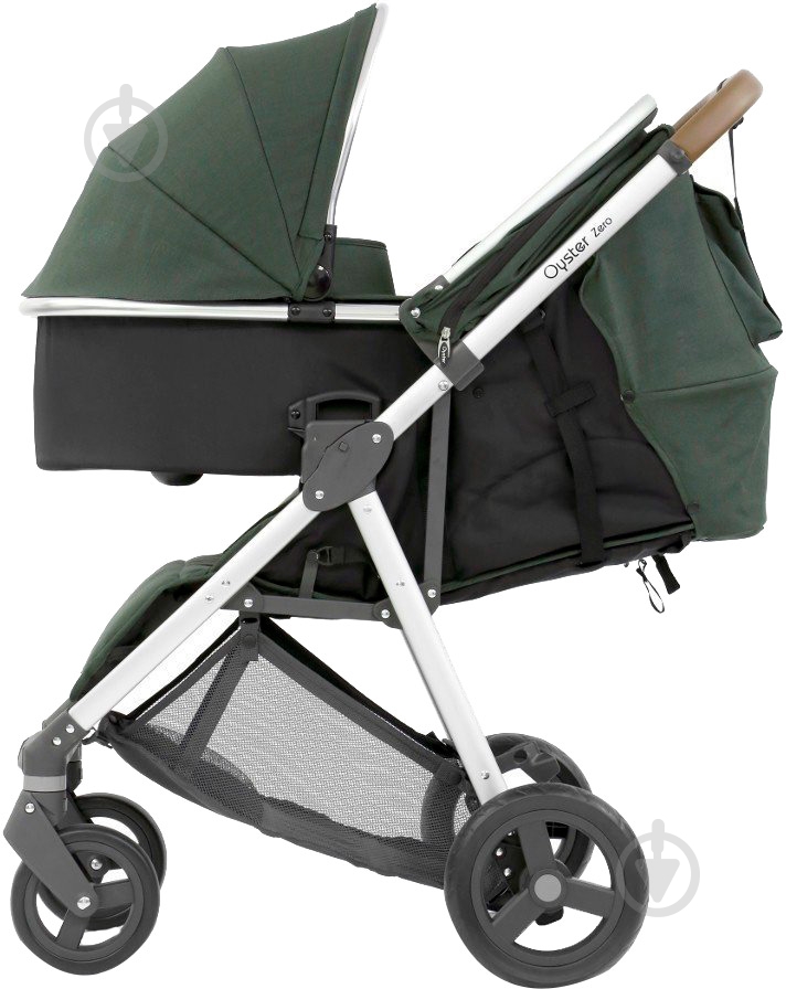 Коляска универсальная 2 в 1 BabyStyle Oyster Zero Alpine Green - фото 3