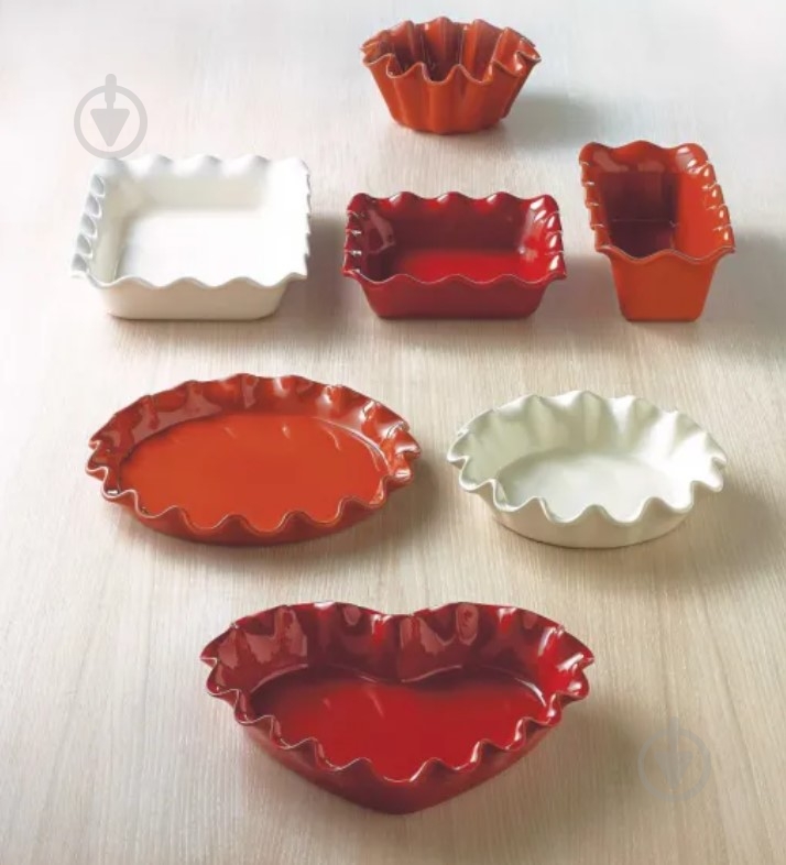 Форма для пирога Emile Henry Ruffled 33 см 1 л (346087) - фото 3 Форма для пирога Emile Henry Ruffled 33 см 1 л (346087) - фото 3